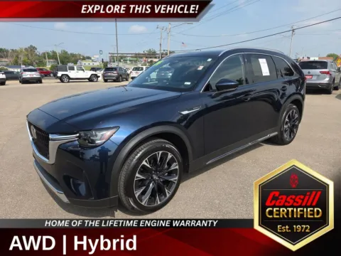 Blue 2024 Mazda CX-90 PHEV Premium Plus for sale in Cedar Rapids, IA