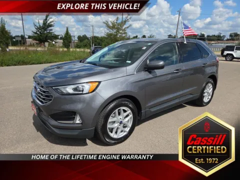 Gray 2022 Ford Edge SEL for sale in Cedar Rapids, IA