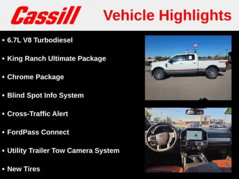 More photos of 2022 Ford F-350SD King Ranch at Cassill Motors, IA