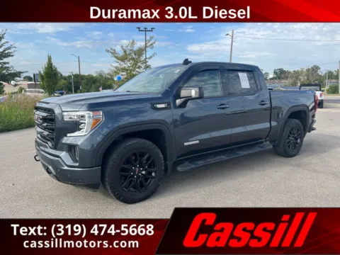 Blue 2022 GMC Sierra 1500 Limited Elevation for sale in Cedar Rapids, IA