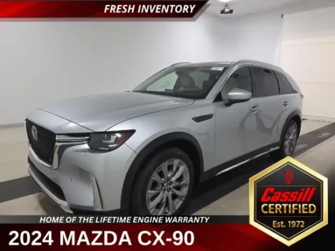 Silver 2024 Mazda CX-90 3.3 Turbo Premium for sale in Cedar Rapids, IA
