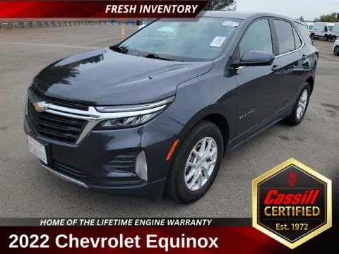 Gray 2022 Chevrolet Equinox LT for sale in Cedar Rapids, IA