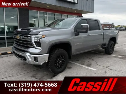 Gray 2024 Chevrolet Silverado 2500HD LTZ for sale in Cedar Rapids, IA