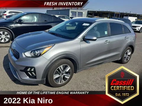 Gray 2022 Kia Niro LXS for sale in Cedar Rapids, IA