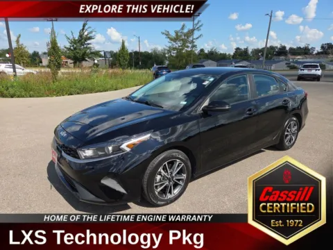 Black 2023 Kia Forte LXS for sale in Cedar Rapids, IA