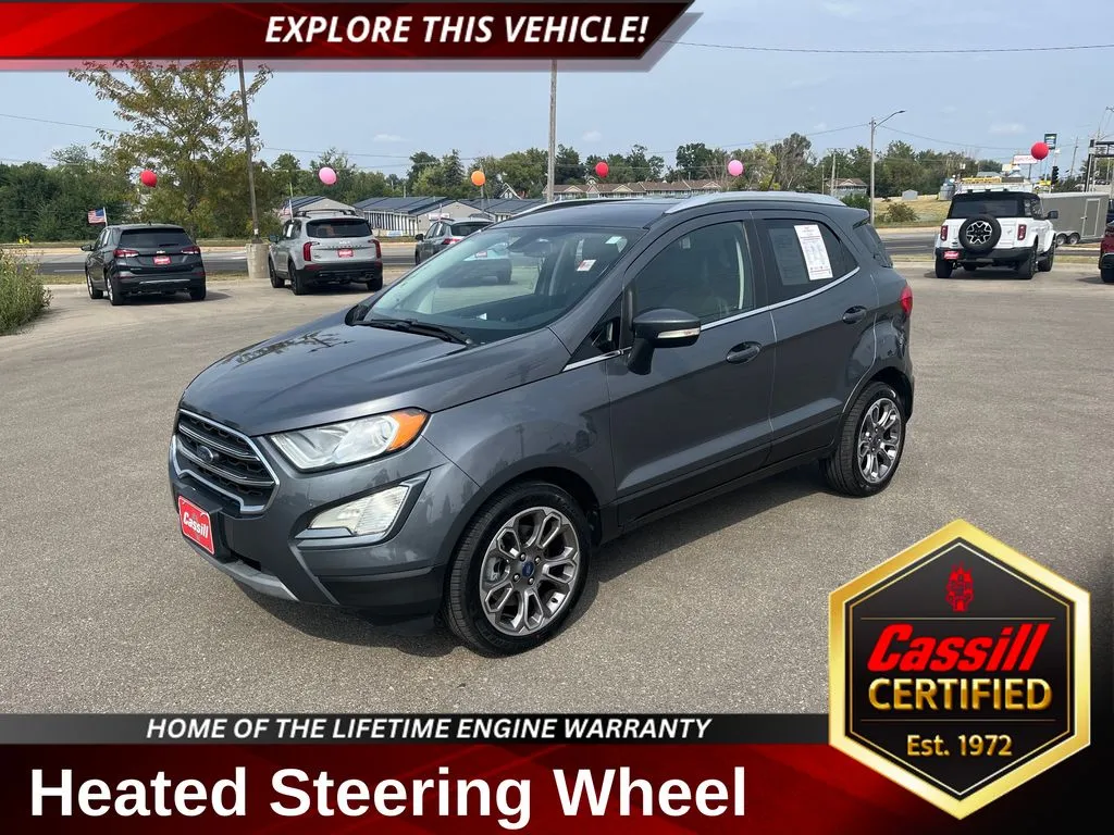 2019 Ford EcoSport Titanium for sale in Cedar Rapids, IA