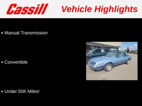 Another view of 1983 Ford Mustang GT for sale in Cedar Rapids, IA at Cassill Motors