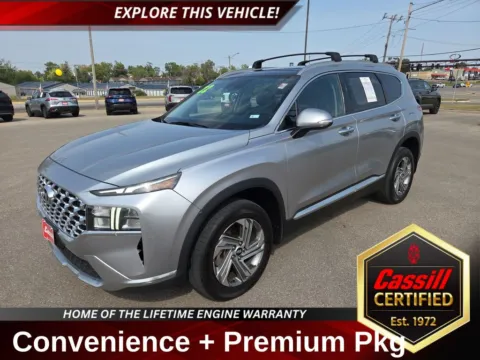 Silver 2022 Hyundai Santa Fe SEL for sale in Cedar Rapids, IA