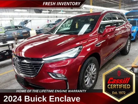 Red 2024 Buick Enclave Premium Group for sale in Cedar Rapids, IA