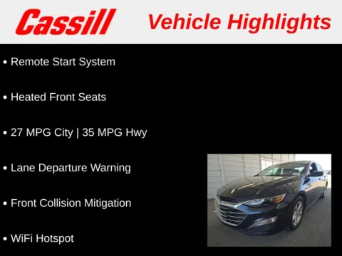 Another view of 2023 Chevrolet Malibu LT for sale in Cedar Rapids, IA at Cassill Motors