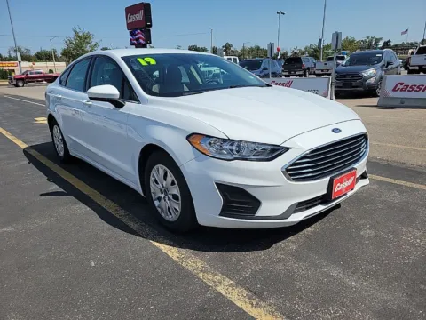 Another view of 2019 Ford Fusion S for sale in Cedar Rapids, IA at Cassill Motors