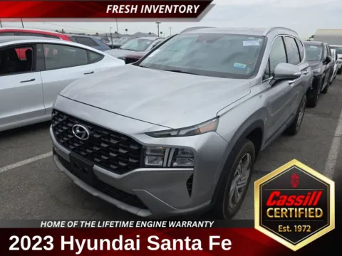 Silver 2023 Hyundai Santa Fe SEL for sale in Cedar Rapids, IA