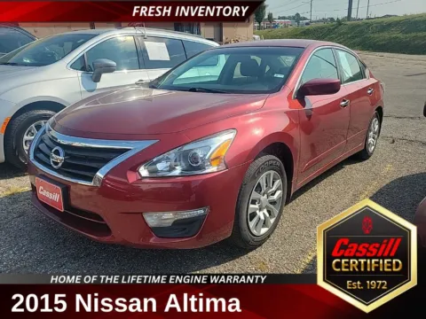 Red 2015 Nissan Altima 2.5 S for sale in Cedar Rapids, IA