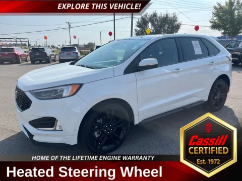 White 2024 Ford Edge ST for sale in Cedar Rapids, IA