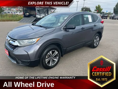 Silver 2018 Honda CR-V LX for sale in Cedar Rapids, IA