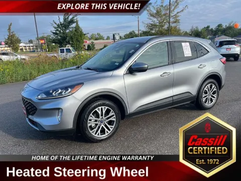 Silver 2021 Ford Escape Hybrid SEL for sale in Cedar Rapids, IA