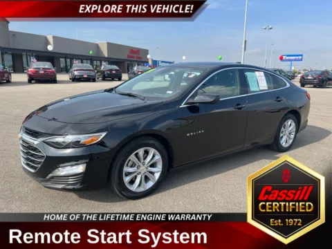 Black 2024 Chevrolet Malibu LT for sale in Cedar Rapids, IA