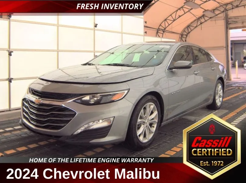 Gray 2024 Chevrolet Malibu LT for sale in Cedar Rapids, IA
