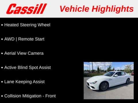 Another view of 2022 Maserati Ghibli Modena Q4 for sale in Cedar Rapids, IA at Cassill Motors