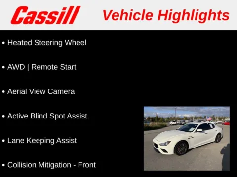 Another view of 2022 Maserati Ghibli Modena Q4 for sale in Cedar Rapids, IA at Cassill Motors