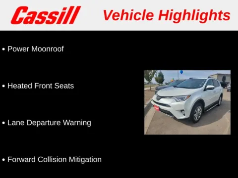Another view of 2017 Toyota RAV4 Limited for sale in Cedar Rapids, IA at Cassill Motors