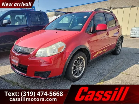Red 2008 Suzuki SX4 for sale in Cedar Rapids, IA