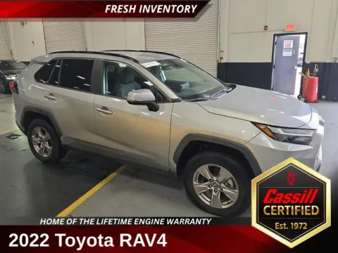 Silver 2022 Toyota RAV4 XLE for sale in Cedar Rapids, IA