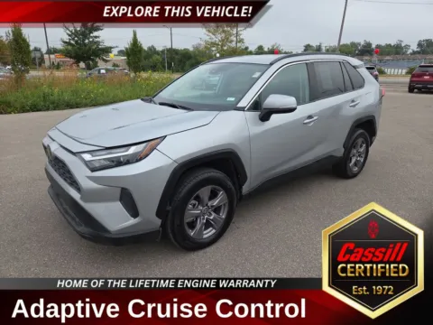 Silver 2022 Toyota RAV4 XLE for sale in Cedar Rapids, IA