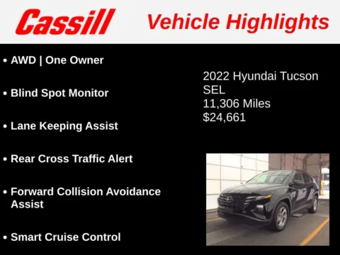Another view of 2022 Hyundai Tucson SEL for sale in Cedar Rapids, IA at Cassill Motors