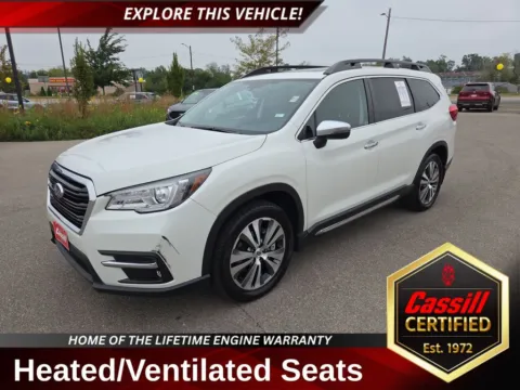 White 2022 Subaru Ascent Touring for sale in Cedar Rapids, IA