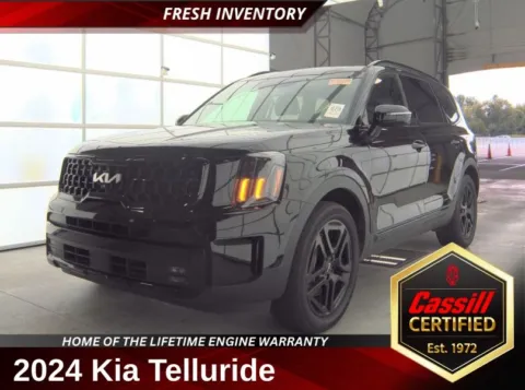 Black 2024 Kia Telluride SX X-Line for sale in Cedar Rapids, IA