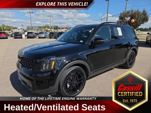 Black 2024 Kia Telluride SX X-Line for sale in Cedar Rapids, IA