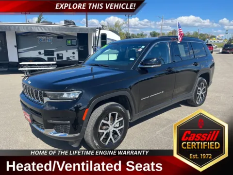 Black 2024 Jeep Grand Cherokee L Limited for sale in Cedar Rapids, IA