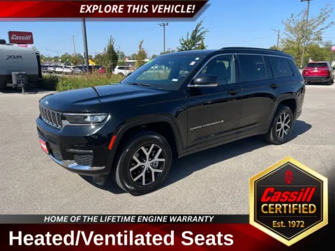 Black 2024 Jeep Grand Cherokee L Limited for sale in Cedar Rapids, IA