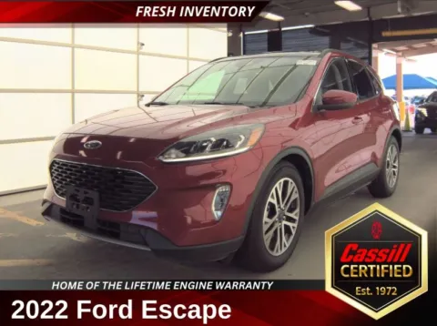 Red 2022 Ford Escape SEL for sale in Cedar Rapids, IA