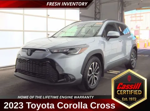 Silver 2023 Toyota Corolla Cross Hybrid SE for sale in Cedar Rapids, IA
