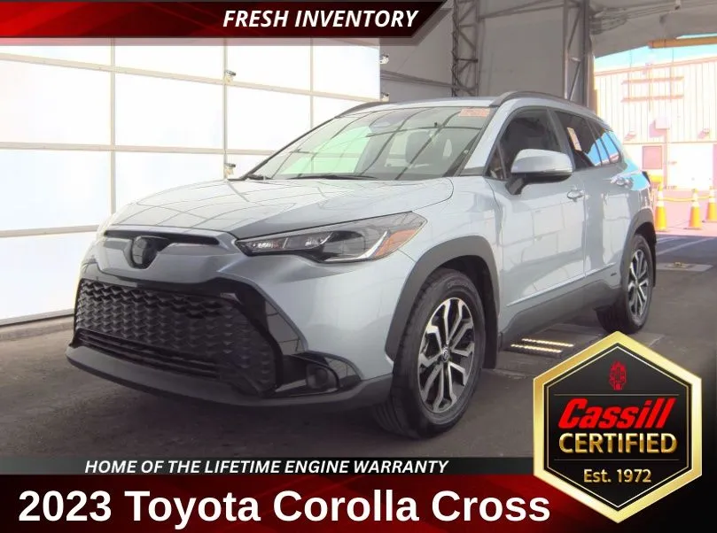 Silver 2023 Toyota Corolla Cross Hybrid SE for sale in Cedar Rapids, IA