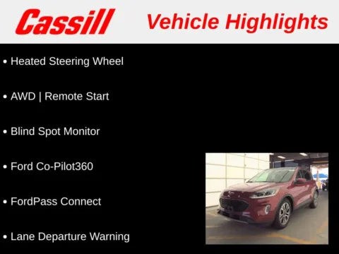 Another view of 2022 Ford Escape SEL for sale in Cedar Rapids, IA at Cassill Motors