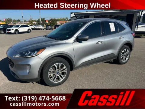 Silver 2022 Ford Escape SEL for sale in Cedar Rapids, IA