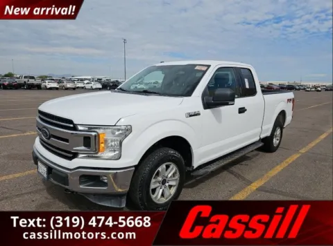 White 2018 Ford F-150 XLT for sale in Cedar Rapids, IA