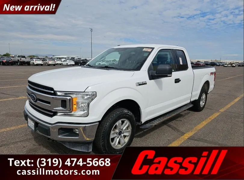 White 2018 Ford F-150 XLT for sale in Cedar Rapids, IA