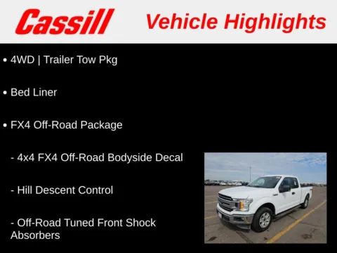 Another view of 2018 Ford F-150 XLT for sale in Cedar Rapids, IA at Cassill Motors