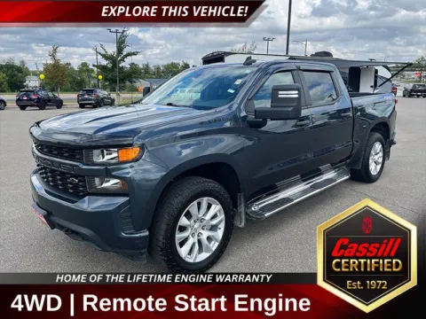 Gray 2021 Chevrolet Silverado 1500 Custom for sale in Cedar Rapids, IA