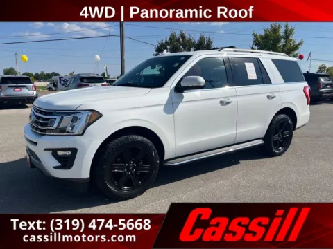 White 2021 Ford Expedition XLT for sale in Cedar Rapids, IA