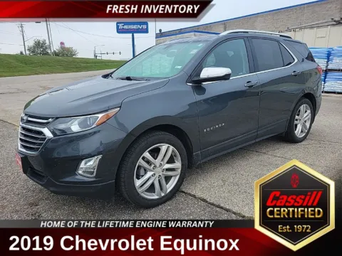 Gray 2019 Chevrolet Equinox Premier for sale in Cedar Rapids, IA