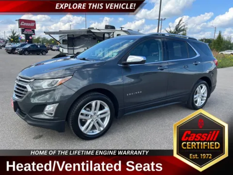Gray 2019 Chevrolet Equinox Premier for sale in Cedar Rapids, IA