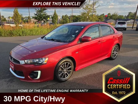 Red 2017 Mitsubishi Lancer ES for sale in Cedar Rapids, IA