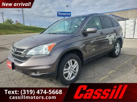 Gray 2011 Honda CR-V EX-L for sale in Cedar Rapids, IA