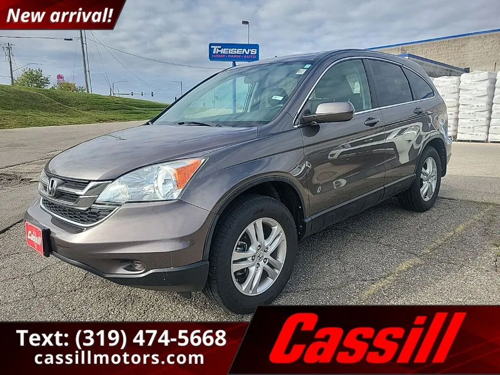 Gray 2011 Honda CR-V EX-L for sale in Cedar Rapids, IA