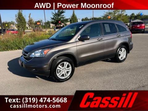 Gray 2011 Honda CR-V EX-L for sale in Cedar Rapids, IA